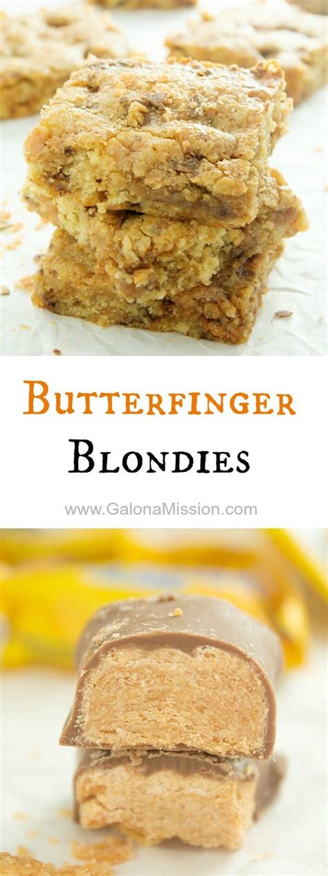 Mouthwatering Butterfinger Blondie Recipe That Is So Good And Packed