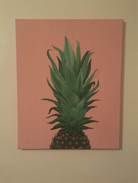 Pineapple Painting Malerei