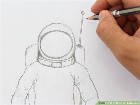 How To Draw An Astronaut With Pictures Wikihow