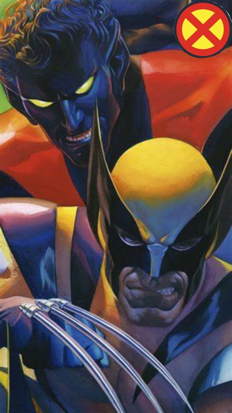 ‪these Two Bff I Love Together Nightcrawler Wolverine Xmen