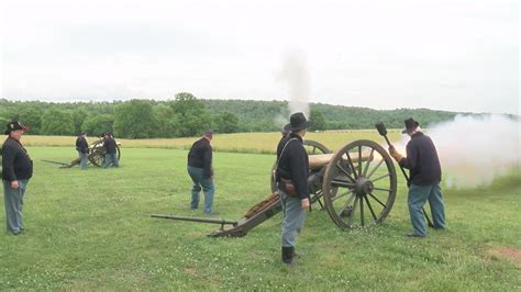 Artillery Firing Demonstration Held At Wilsons Creek National