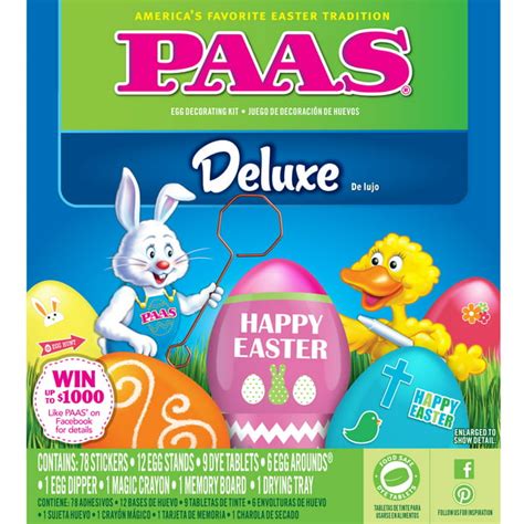 Paas Deluxe Egg Decorating Kit