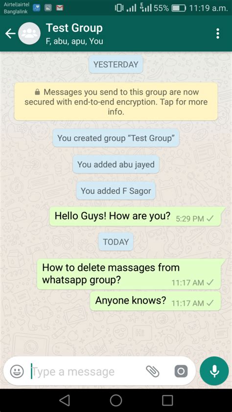 Delete whatsapp group on iphone. How to delete Whatsapp group message on android - MsnTechBlog
