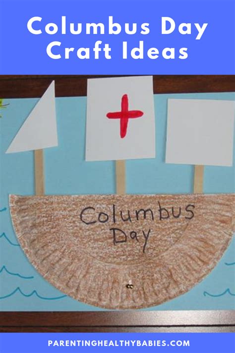 16 Easy Columbus Day Craft Ideas And Activities For Kids Preschool