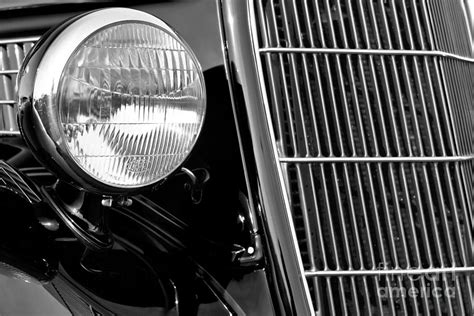 Classic Car Headlight Photograph By Mariusz Blach