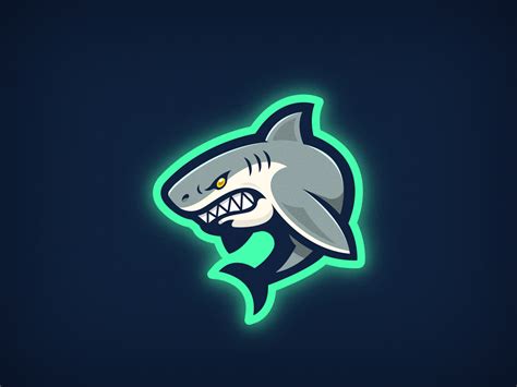 Shark Logo By Joel Keightley On Dribbble