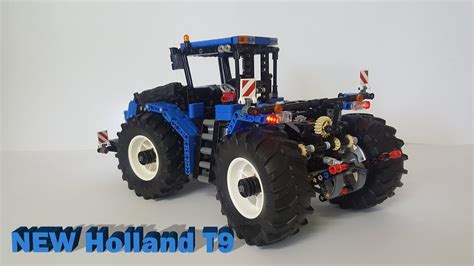 Become a new holland dealer. LEGO Technic - New Holland T9 Tractor MOC - YouTube