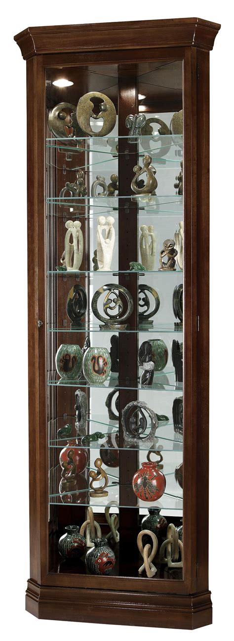 Howard Miller Corner Curios Drake Display Cabinet Lindy S Furniture