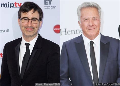 John Oliver Publicly Confronts Dustin Hoffman Over Sexual Harassment Claims