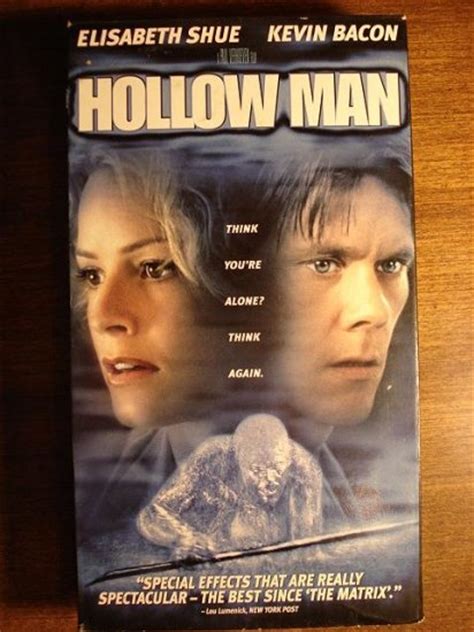 Hollow Man Vhs Video Tape Movie Kevin Bacon Elisabeth Shue Modern