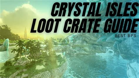 Crystal Isles L Underwater Drops L Flak Weapon And Saddle Bps L Ark