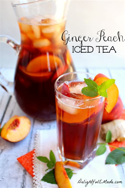 A Refreshing Thirst Quenching Iced Tea Perfect For Sipping On A Hot