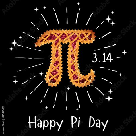 Happy Pi Day Celebrate Pi Day Mathematical Constant March 14t Stock Image And Royalty Free