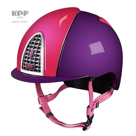 Kep Chromo Shine Xc Cross Country Eventing Hat Pinkpurple Choose