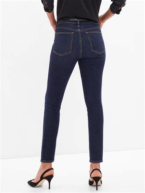 high rise true skinny jeans gap
