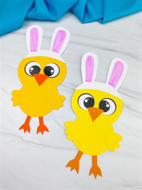 Easter Chick Craft For Kids Simple Everyday Mom