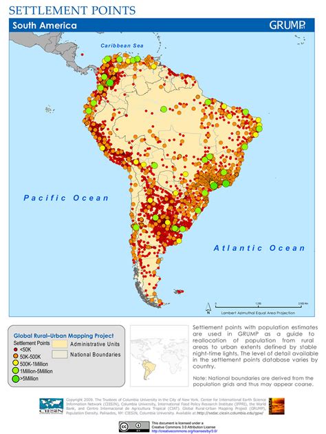 South America Settlement Points Settlement Points With Po Flickr