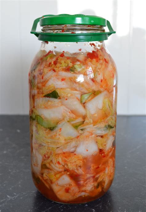 Quick Kimchi Fermented Cabbage Find The Recipe At Https