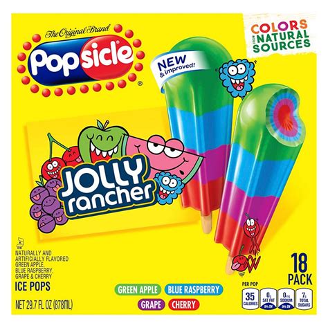 Popsicle Jolly Rancher Candy Flavor Ice Pops Ice Pops Shop Bars