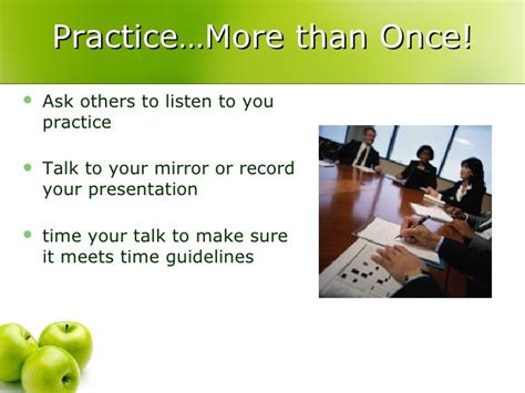 Tips For Making Oral Presentations