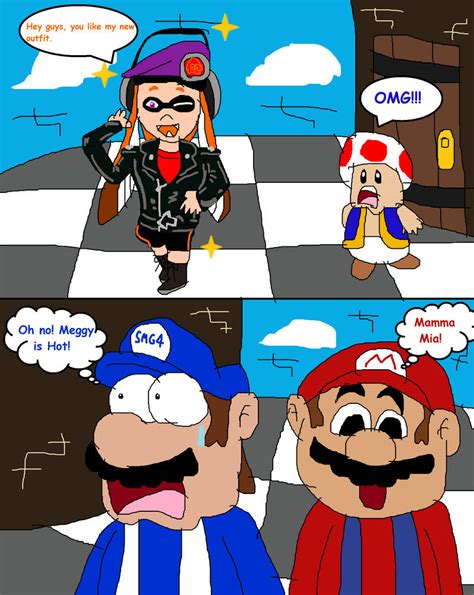 Mario X Smg4 Meggy New Look 2022 New Version By Sergi1995 On Deviantart