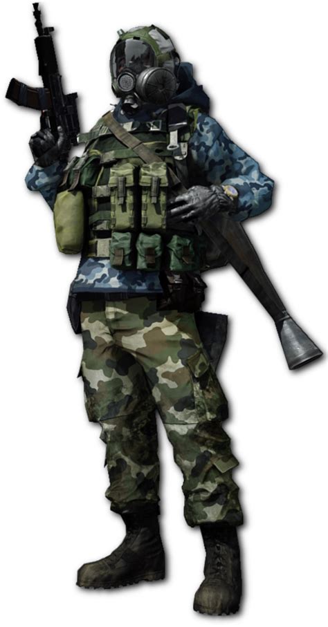 Battlefield 4 Multiplayer Character Models Russia