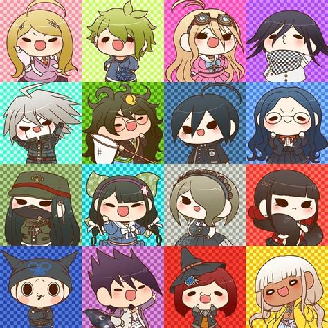 Miustagram Danganronpa Chibi Anime