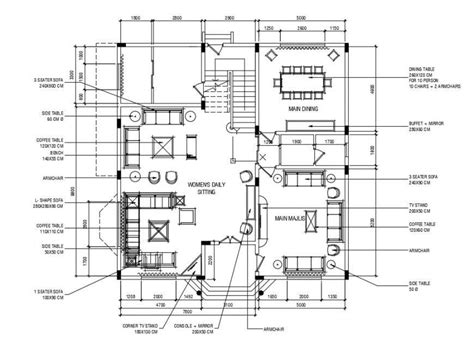 2d Cad Drawings Details Of House Floor Plan Autocad Software File Cadbull