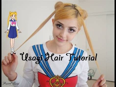 Pastel Usagi S Sailor Moon Usagi Hair Tutorial No Extensions Needed YouTube