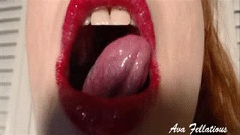 Close Up On My Uvula Mp4 Ava Fellatious Clips4sale