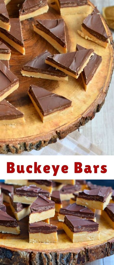 Buckeye Bars Are An Amazing Dessert You Wont Be Able To Resist Who Can Stay Away From