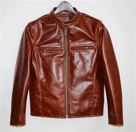 Read The Description Mens Genuine Cow Leather Jacket Vintage Genuine