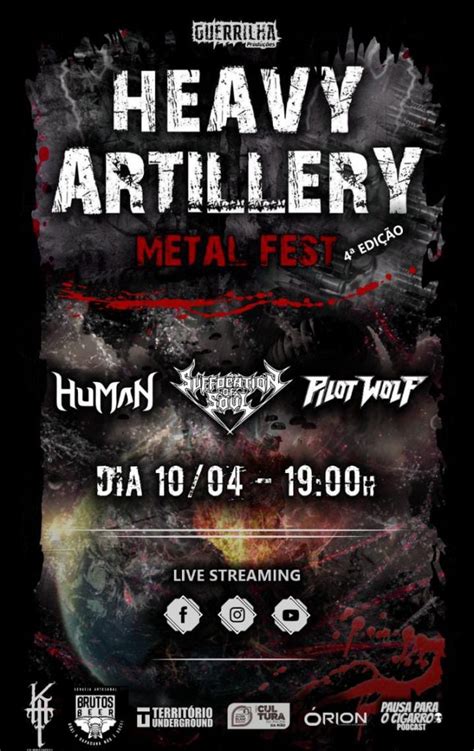Human banda é confirmada como atração do festival Heavy Artillery Metal Fest Roadie Metal