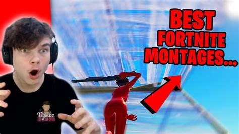 So I Reacted To The Best Fortnite Montages Feat Faze Sway Flea Ryft