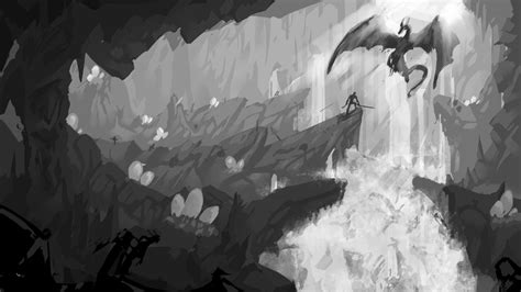 Dragon Cave By Minkchun On Deviantart