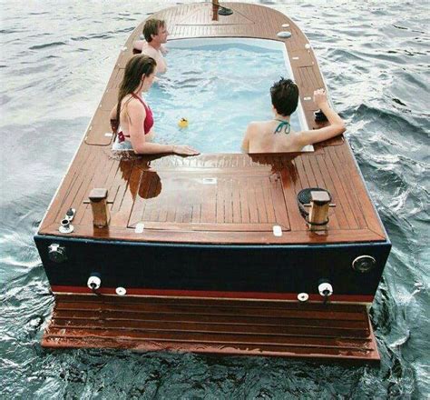 Cool Boat Hot Tub Boat Tub