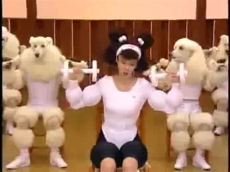 Video Bizarre Japanese Poodle Exercise Clip Goes Viral Daily Star