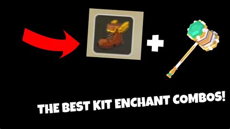 The Best Kit Enchant Combos In Roblox Bedwars Youtube