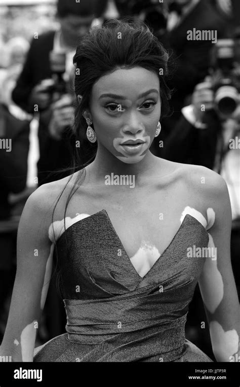 Winnie Harlow Black And White Stock Photos And Images Alamy