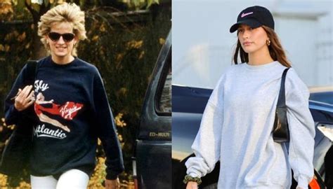 Hailey Biebers Latest Look Reminiscent Of Princess Dianas Famous