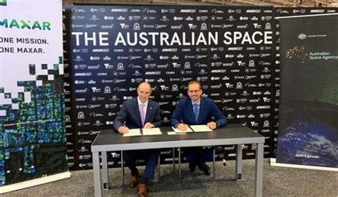 Australian Space Agency Signs With Maxar At Iac Australian Space Agency