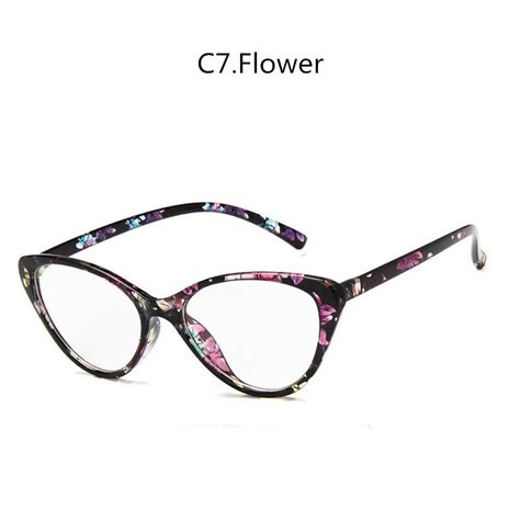 Kottdo Vintage Cat Eye Glasses Women Eyeglasses Frame Optical Spectacl Cinily