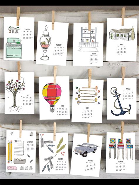 Calendar Ideas Calender Design Creative Calendar Illustration Calendar