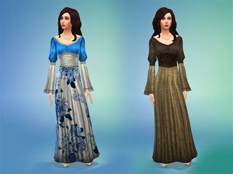 Mod The Sims Medieval Times Dress