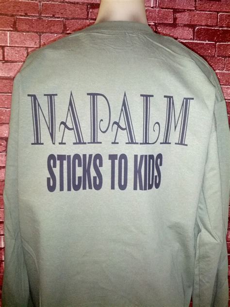 Napalm Sticks To Kids Biker T Shirt And Motorcycle Shirts