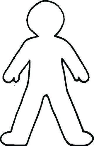 Medical Human Body Outline Drawing Free Download On Clipartmag