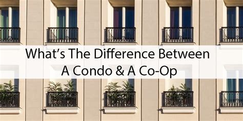 Difference Between Condo And Co Op Buying A Condo Condo Real Estate