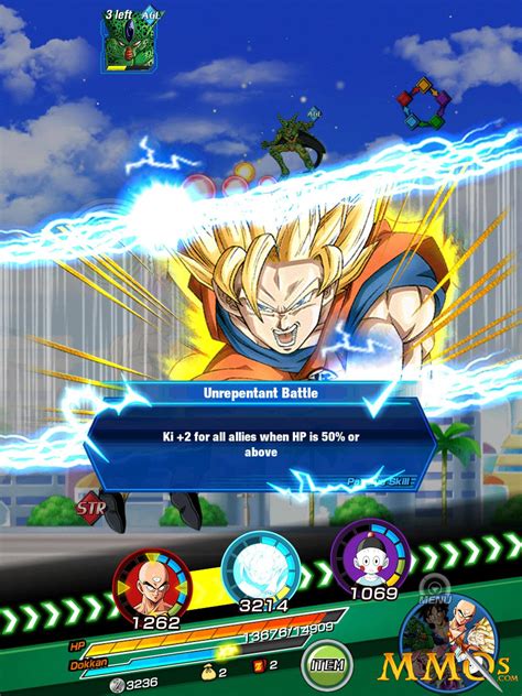 Link ki spheres during battle to attack your foes! Dragon Ball Z: Dokkan Battle Game Review