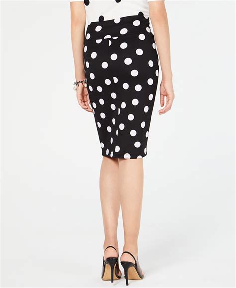 Inc International Concepts Inc Polka Dot Pencil Skirt Created For