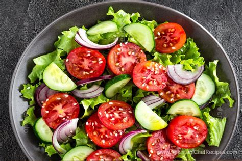 Raw Vegetable Salad Recipe By Chef Gulzar Hussain Pakistani Chef Recipes